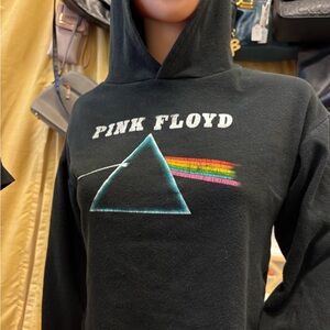 Pink Floyd Graphic Black Hoodie